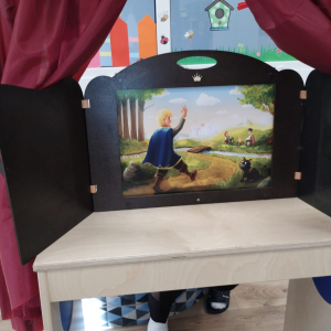 Teatrzyk kamishibai-przedstawienie u starszaków