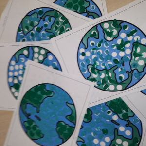 Zajęcia plastyczne u starszaków