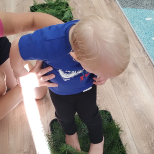 Jesienna ścieżka sensoryczna