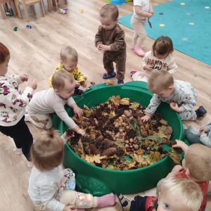 "Las i jego mieszkańcy"- zajęcia sensoryczne u maluchów