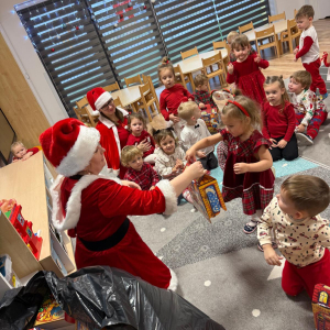 Wizyta Świętego Mikołaja