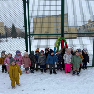 Zimowe zabawy na śniegu